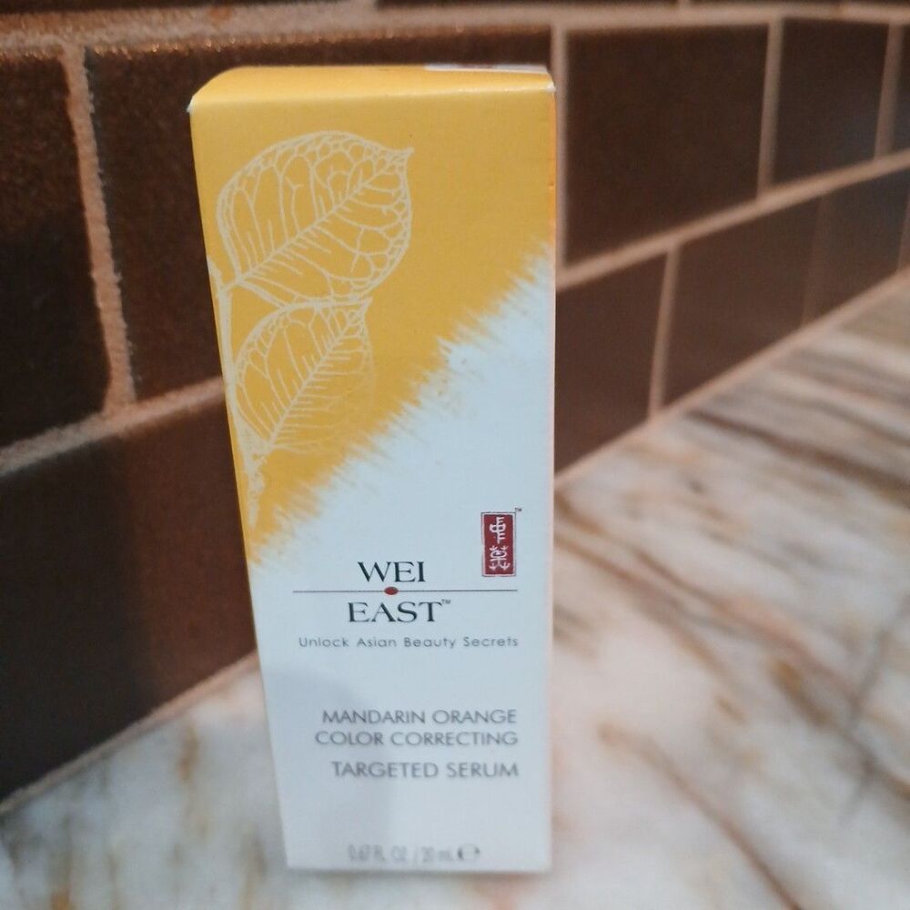 Wei East Mandarin Orange Color Correcting Targeted Serum - .67 oz New Sealed Box